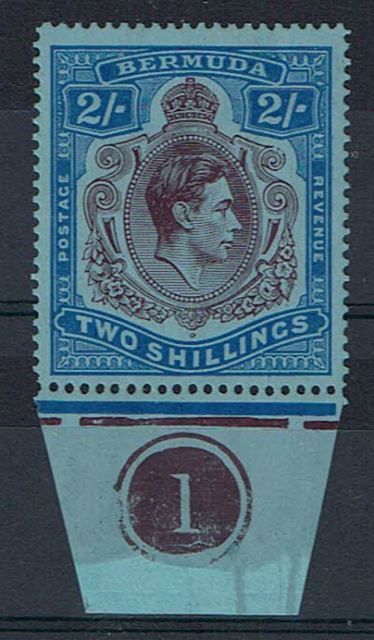 Image of Bermuda SG 116bd LMM British Commonwealth Stamp